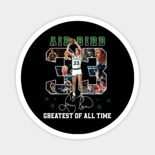 Larry Bird Legend Air Bird Basketball Signature Vintage Retro 80s 90s Bootleg Rap Style Magnet